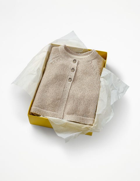Cashmere Cardigan - Gold Sparkle Cashmere Cardigan - Gold Sparkle