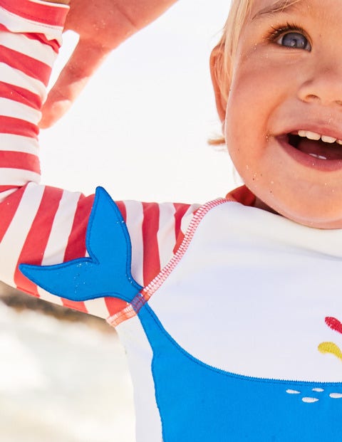 Fun Rash Vest - Ivory Whale Fun Rash Vest - Ivory Whale