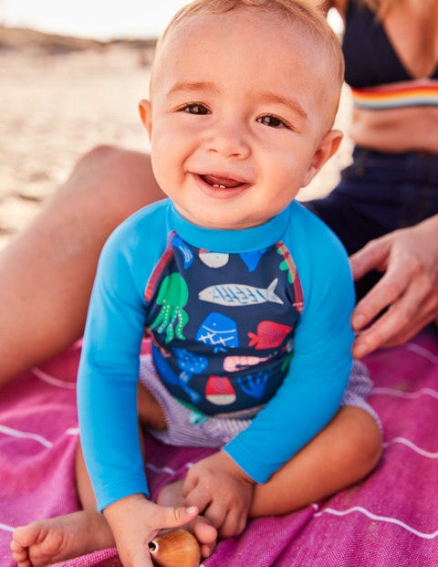 Fun Rash Vest - Multi Deep Sea Fun Rash Vest - Multi Deep Sea