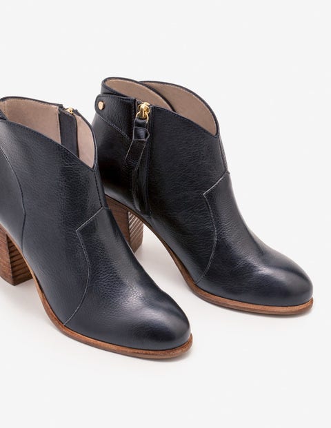 Hoxton Ankle Boots - Navy Hoxton Ankle Boots - Navy