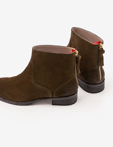 Kingham Ankle Boots - Military Green Kingham Ankle Boots - Military Green
