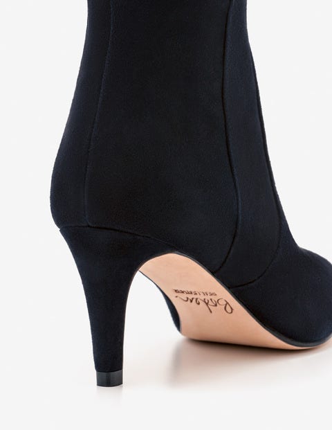 Ledbury Knee High Boots - Navy Ledbury Knee High Boots - Navy
