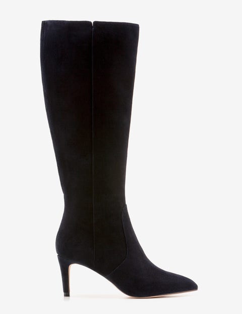 Ledbury Knee High Boots - Navy Ledbury Knee High Boots - Navy