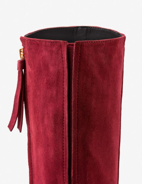 Ledbury Knee High Boots - Mulled Wine Ledbury Knee High Boots - Mulled Wine