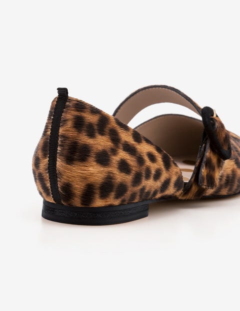 Evie Pointed Flats - Tan Leopard Evie Pointed Flats - Tan Leopard