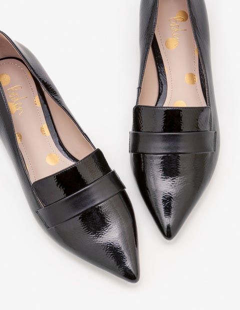 Octavia Pointed Loafers - Black Octavia Pointed Loafers - Black