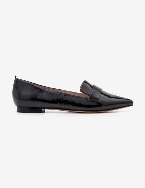 Octavia Pointed Loafers - Black Octavia Pointed Loafers - Black