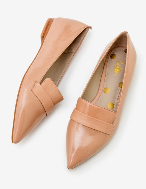 Octavia Pointed Loafers - Fawn Rose Octavia Pointed Loafers - Fawn Rose