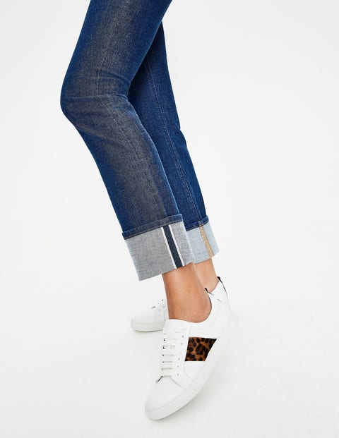 Classic Sneakers - White and Tan Leopard Classic Sneakers - White and Tan Leopard