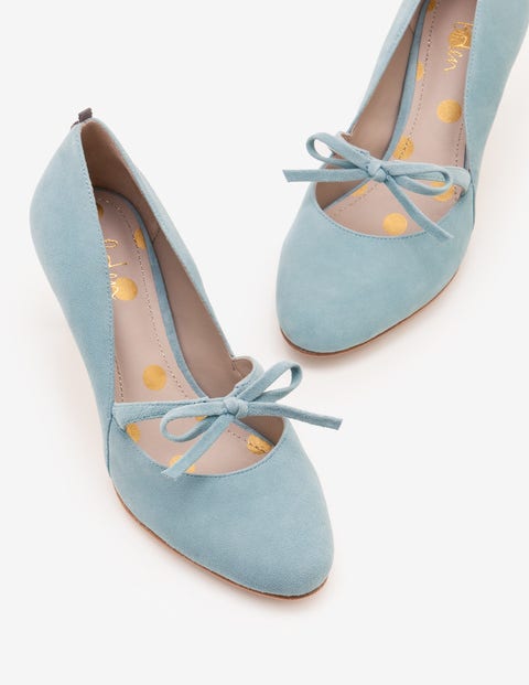 Anthea Mid Heels - Heritage Blue Anthea Mid Heels - Heritage Blue