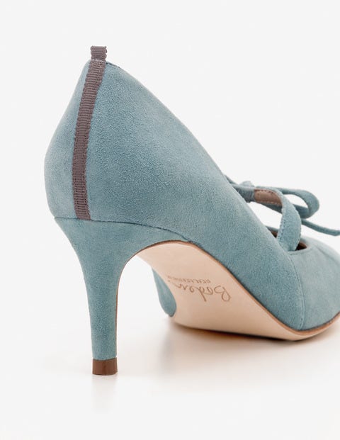 Anthea Mid Heels - Heritage Blue Anthea Mid Heels - Heritage Blue