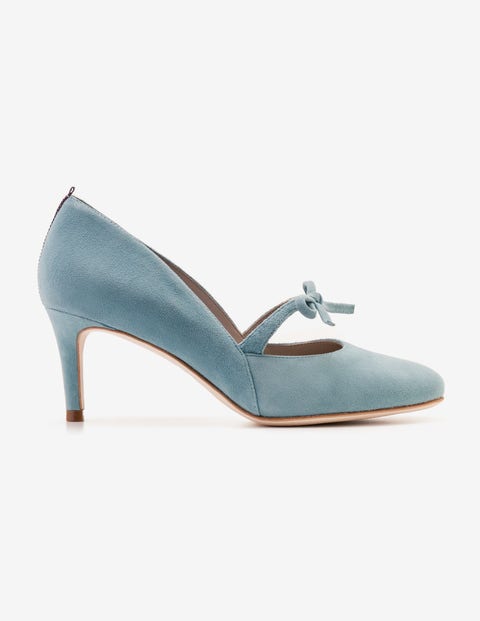 Anthea Mid Heels - Heritage Blue Anthea Mid Heels - Heritage Blue