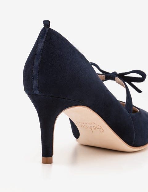 Anthea Mid Heels - Navy Anthea Mid Heels - Navy