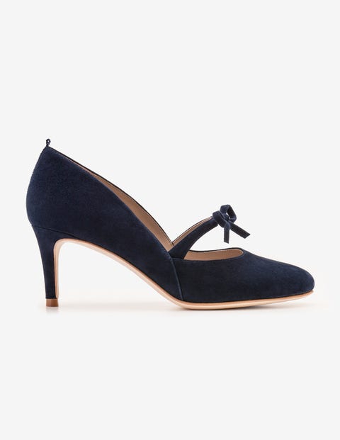 Anthea Mid Heels - Navy Anthea Mid Heels - Navy