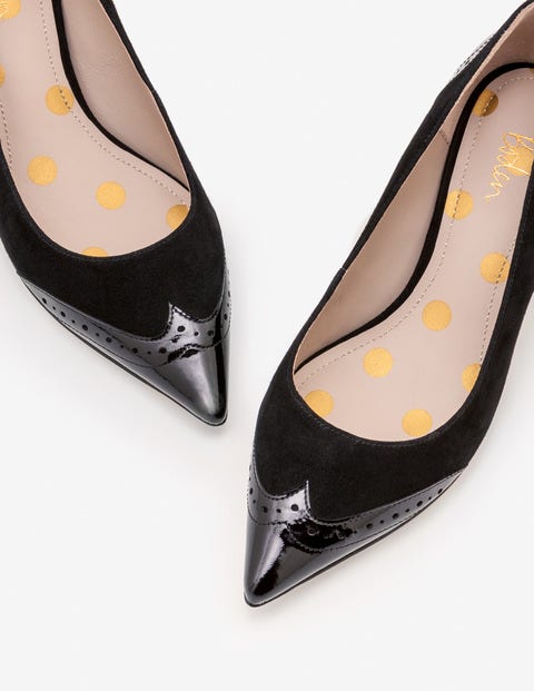 Rosamund Pumps Mit Pfennigabsatz - Schwarz Rosamund Pumps Mit Pfennigabsatz - Schwarz