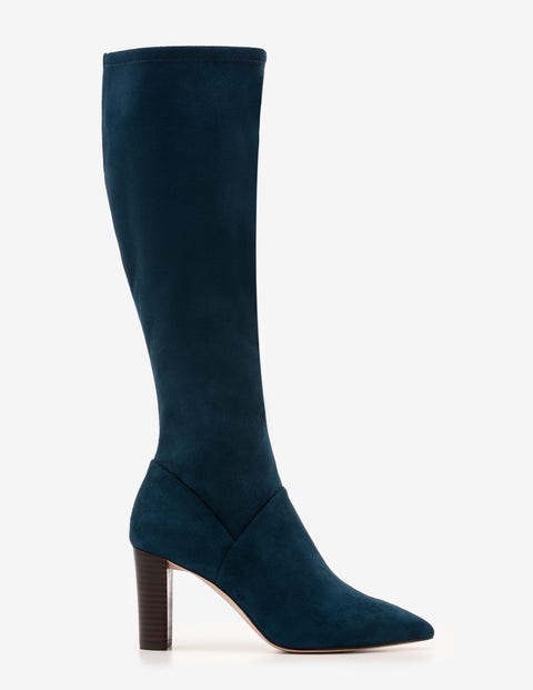 Pointed Stretch Boots - Seaweed Pointed Stretch Boots - Seaweed