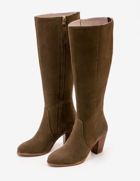 Temple Boho Boots - Military Green Temple Boho Boots - Military Green