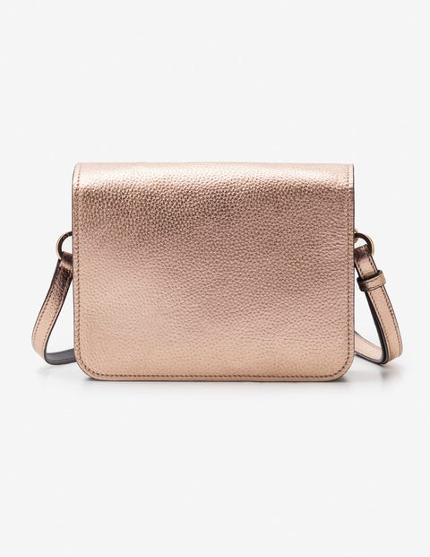 Broadgate Crossbody Bag - Rose Gold Metallic Broadgate Crossbody Bag - Rose Gold Metallic