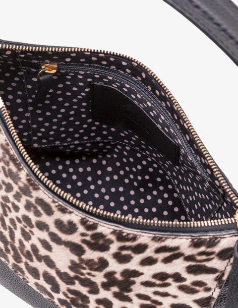 Walcot Bag - Black/Snow Leopard Walcot Bag - Black/Snow Leopard