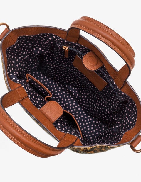 Rushwick Tote Bag - Tan Leopard Rushwick Tote Bag - Tan Leopard