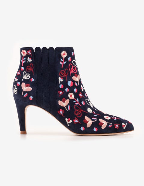 Bridgewater Ankle Boots - Navy Bridgewater Ankle Boots - Navy
