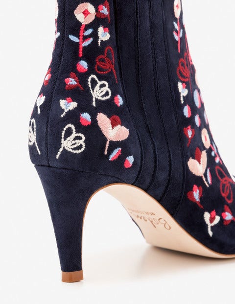 Bridgewater Ankle Boots - Navy Bridgewater Ankle Boots - Navy