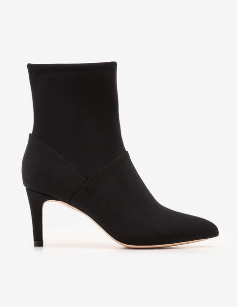 Ankle Stretch Boots - Black Ankle Stretch Boots - Black