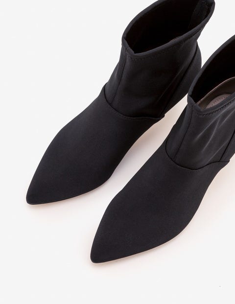 Ankle Stretch Boots - Black Ankle Stretch Boots - Black