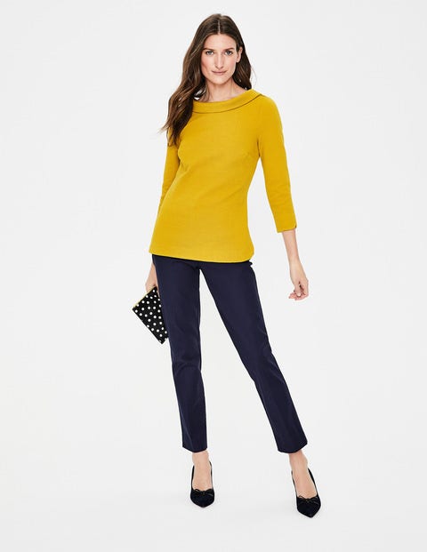 Sarah Ottoman Top - Hot Mustard Sarah Ottoman Top - Hot Mustard