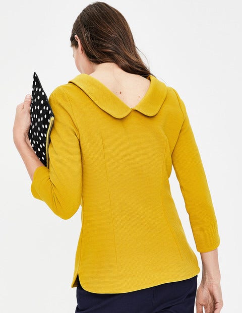 Sarah Ottoman Top - Hot Mustard Sarah Ottoman Top - Hot Mustard