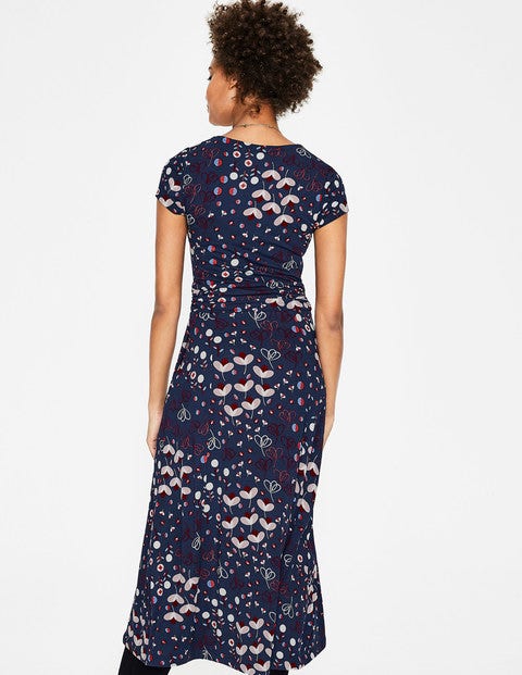Lily Jersey Dress - Navy Meadow Lily Jersey Dress - Navy Meadow