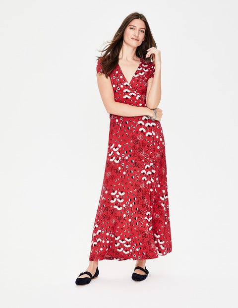 Lily Jersey Dress - Pop Peony Meadow