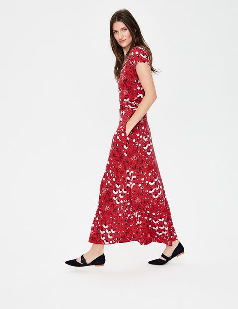 Lily Jersey Dress - Pop Peony Meadow