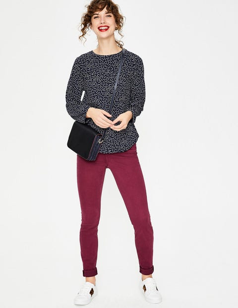 Freya Jersey Top - Navy Arrows Freya Jersey Top - Navy Arrows