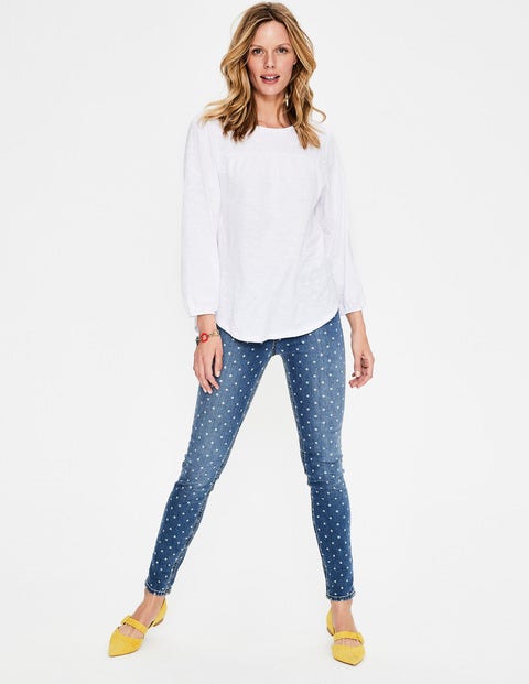 Freya Jersey Top - White Freya Jersey Top - White