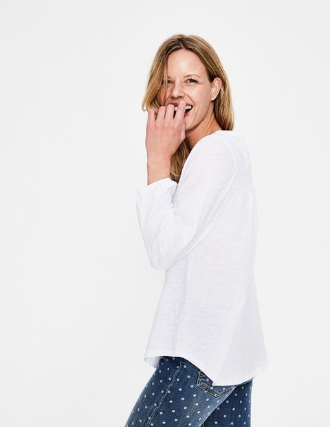 Freya Jersey Top - White Freya Jersey Top - White