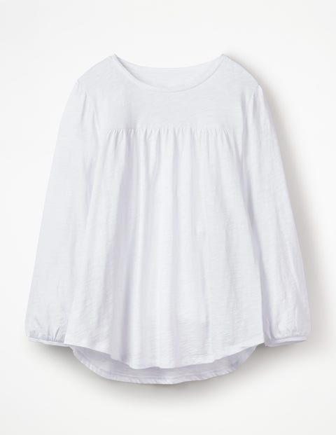 Freya Jersey Top - White Freya Jersey Top - White