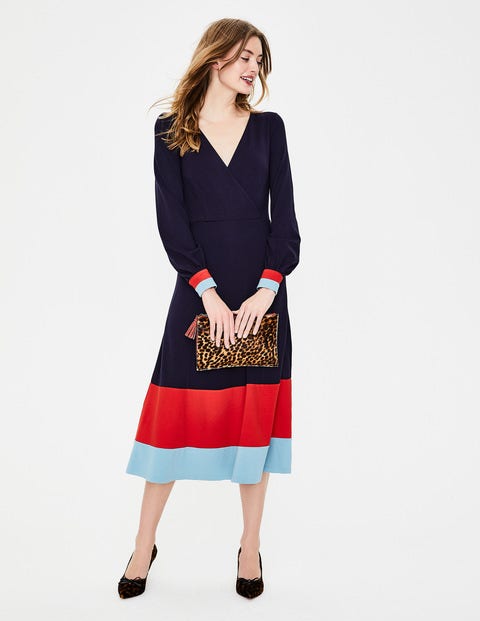 Magnolia Jersey Midi Dress - Navy Magnolia Jersey Midi Dress - Navy
