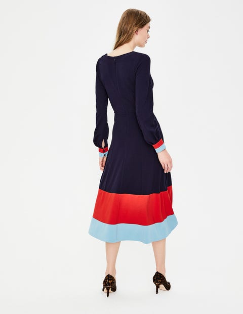 Magnolia Jersey Midi Dress - Navy Magnolia Jersey Midi Dress - Navy
