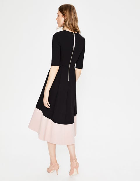 Wren Ponte Midi Dress - Black/Milkshake Wren Ponte Midi Dress - Black/Milkshake