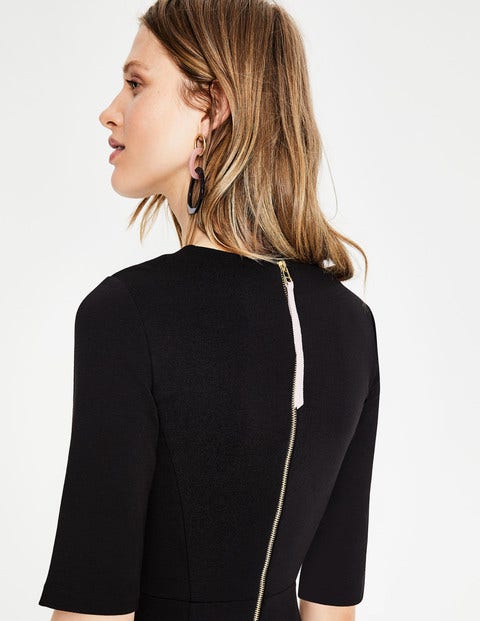 Wren Ponte Midi Dress - Black/Milkshake Wren Ponte Midi Dress - Black/Milkshake