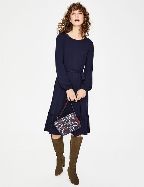 Holly Jersey Dress - Navy Holly Jersey Dress - Navy