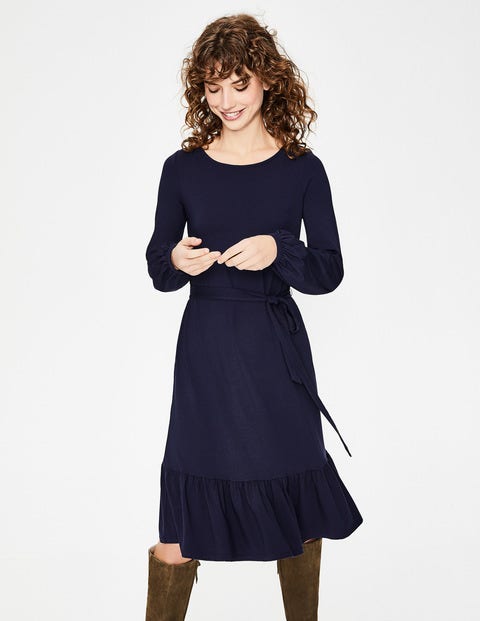 Holly Jersey Dress - Navy Holly Jersey Dress - Navy