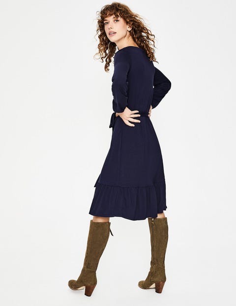 Holly Jersey Dress - Navy Holly Jersey Dress - Navy