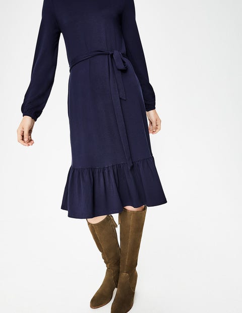 Holly Jersey Dress - Navy Holly Jersey Dress - Navy