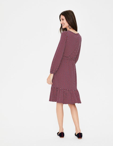 Holly Jersey Dress - Pop Peony Trellis Holly Jersey Dress - Pop Peony Trellis