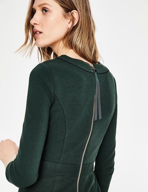 Mia Ottoman Dress - Chatsworth Green Mia Ottoman Dress - Chatsworth Green