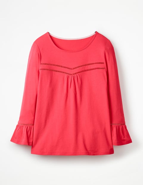 Gracie Jersey Top - Pop Peony Gracie Jersey Top - Pop Peony