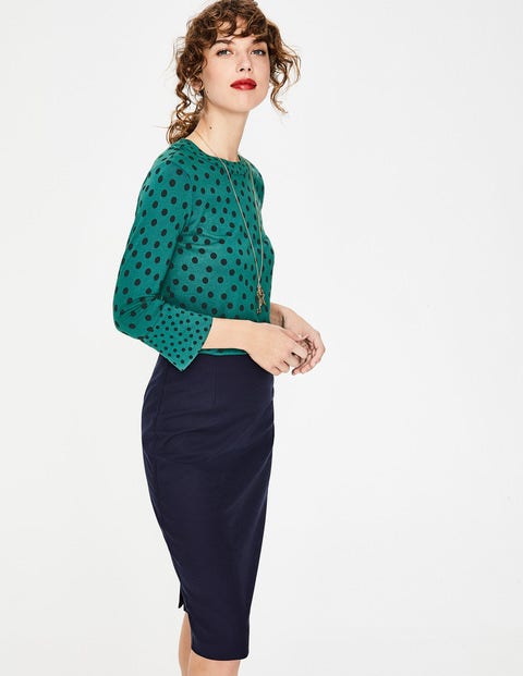 Althea Jersey Top - Drake Dotty Spot Althea Jersey Top - Drake Dotty Spot