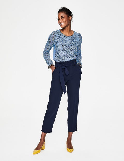 Ivy Jersey Top - Heavenly Blue Clover Geo Ivy Jersey Top - Heavenly Blue Clover Geo